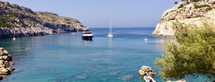 Anthony Quinn Bay is one of Rhodos.