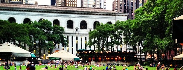 Bryant Park is one of NYC.