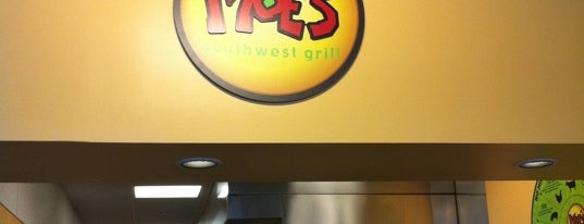 Moe's Southwest Grill is one of Tempat yang Disukai Shannon.
