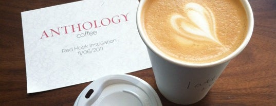 Anthology Coffee @ Red Hook is one of สถานที่ที่บันทึกไว้ของ Kemi.