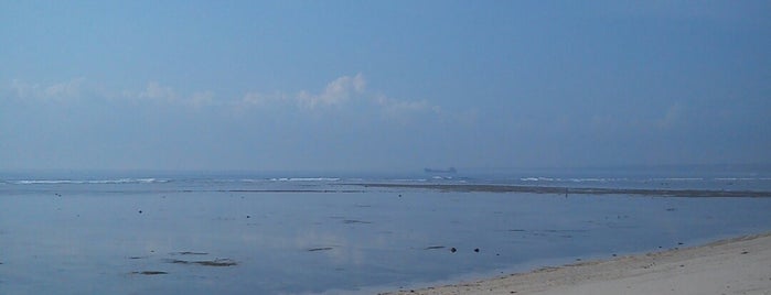 Serangan Beach is one of Bali.