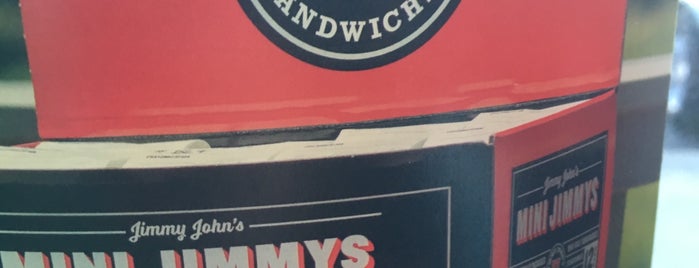 Jimmy John's is one of Lieux qui ont plu à Eric 黄先魁.