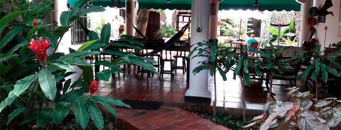 HOTEL CASA DE LAS PALMAS EN CARTAGENA COLOMBIA