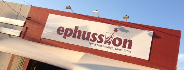 Ephussion Bar is one of Antros, Bares y Merenderos en Aguascalientes.