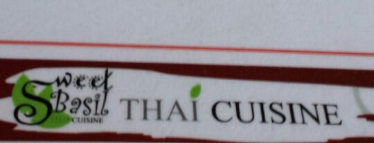 Sweet Basil Thai Cuisine is one of Amritha 님이 저장한 장소.