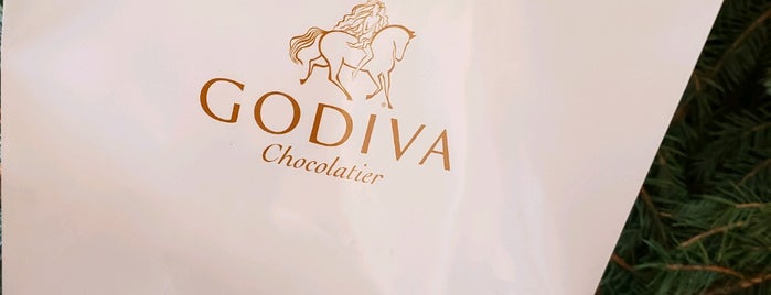 Godiva Chocolatier is one of Favorite Food Shops.