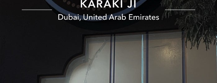 Karaki Ji is one of Dubai.