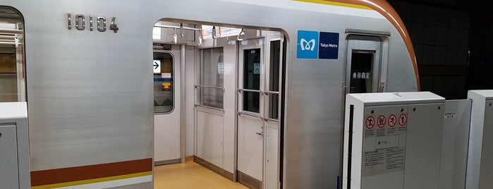 도요스 역 is one of 東京メトロ Tokyo Metro.