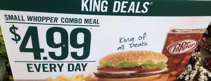 Burger King is one of Food.