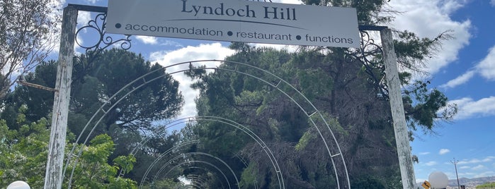 Lyndoch Hill Restaurant is one of Adelaide.