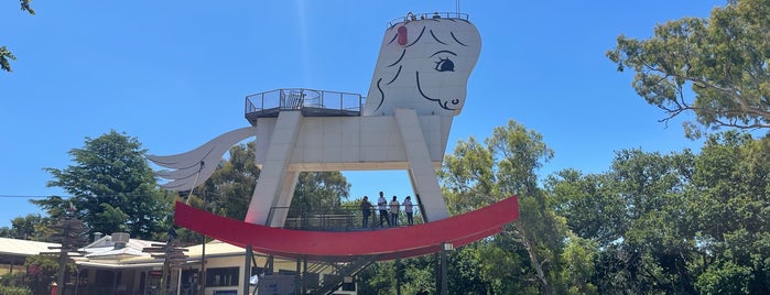 The Big Rocking Horse is one of Exploring Australia.