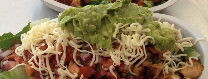 Chipotle Mexican Grill is one of New York Fast Food (Healthier).