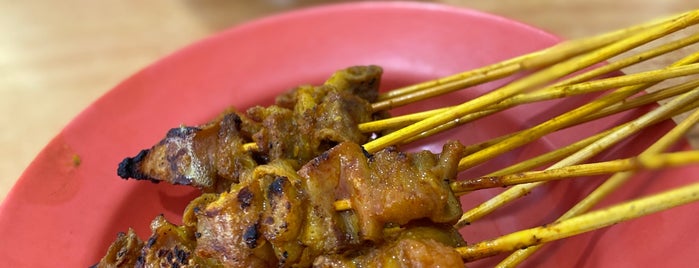馬六甲新味香豬肉satay is one of Melaka.
