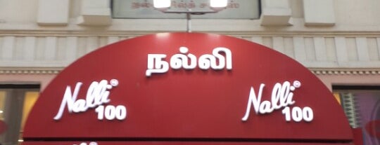 Nalli 100 is one of Tempat yang Disukai Srivatsan.