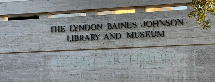 LBJ Library Lawn is one of Austin Art Museums.