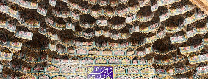 Vakil Mosque is one of Iran: Esfahan, Shiraz, Yazd, Tehran.