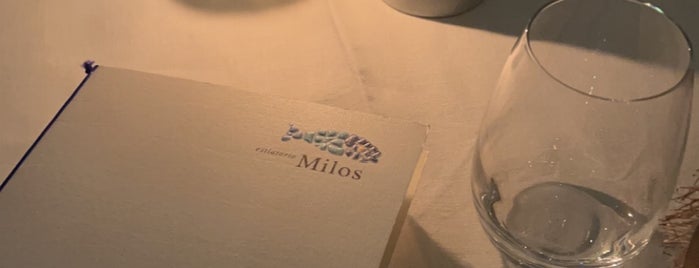 Milos is one of Must go when you are in London.