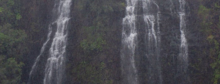 Opaekaa Falls is one of Lugares favoritos de Brian.