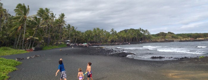 Punalu'u Black Sand Beach is one of Brian’s Liked Places.