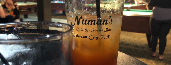 Numan's is one of Johnson City.
