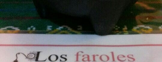 Los faroles is one of Ma. Fer'in Beğendiği Mekanlar.