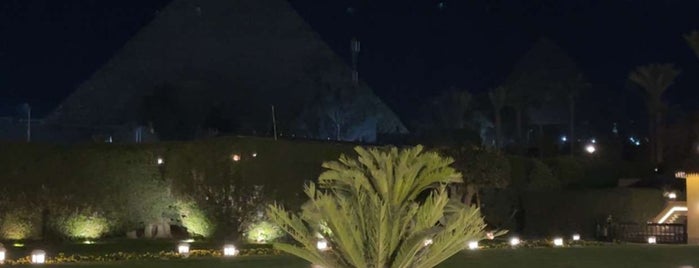 Garden at Marriott Mena House is one of Cairo March 2020.