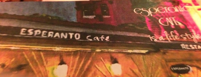 Esperanto Cafe is one of "Cadde"  Kafeler.