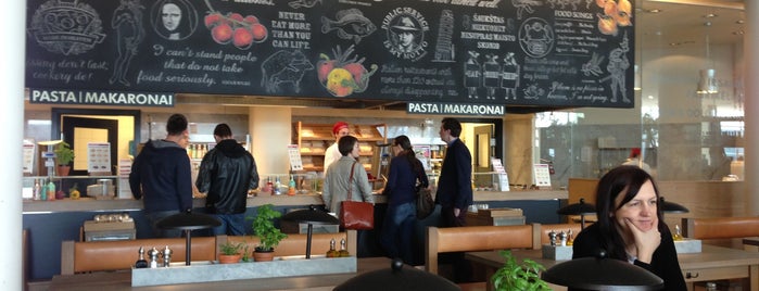 Vapiano is one of Where to eat in Vilnius.