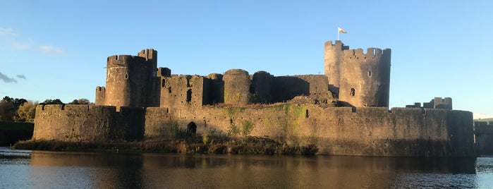 Caerphilly Castle is one of Wales Trip.