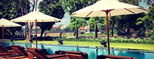 Anantara Chiang Mai Resort & Spa is one of Tempat yang Disukai Nikki.