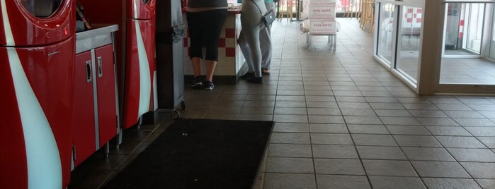 Five Guys is one of favorites.