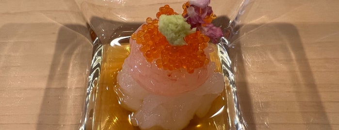 Sushi Saito is one of HK.