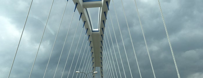 Apollo Bridge is one of Bratislava 🇸🇰.