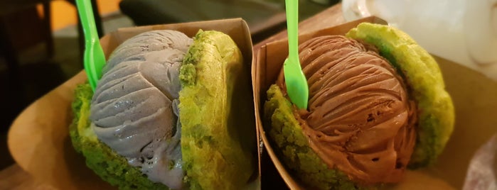 Hokkaido Ice Cream Puff is one of Jakarta.