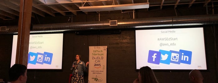 AWS Pop-up Loft is one of San Francisco.