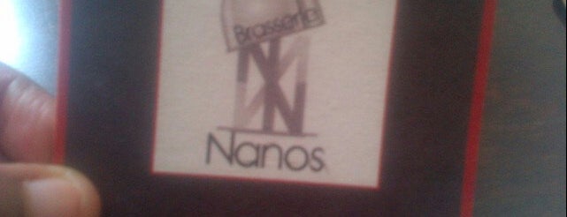 Nanos Brasserie is one of Must-visit Restaurants in Willemstad #4sqCities.