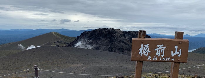 樽前山 東山 is one of Orte, die ひざ gefallen.