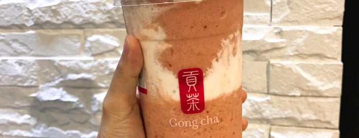 Gong Cha (貢茶) is one of Kuching.