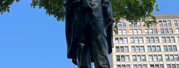 Abraham Lincoln Statue is one of NYC Famous Landmarks and Destinations.