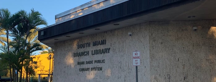 South Miami Branch Library - Miami-Dade Public Library System is one of Libraries That I've Been To (Continually Updated).