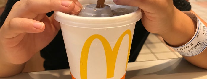 McDonald's is one of 充電設備あり?(未確認).