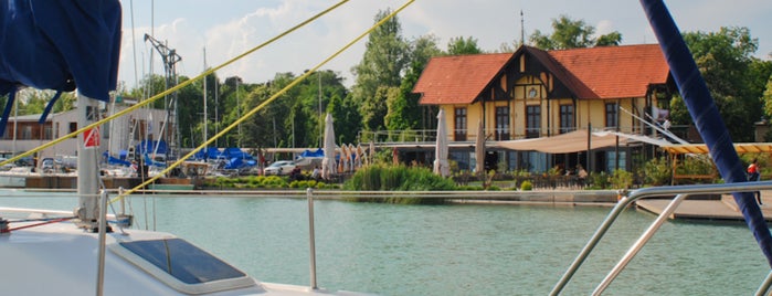 Vitorlás Étterem is one of Places to grab a bite around Balaton in the fall.