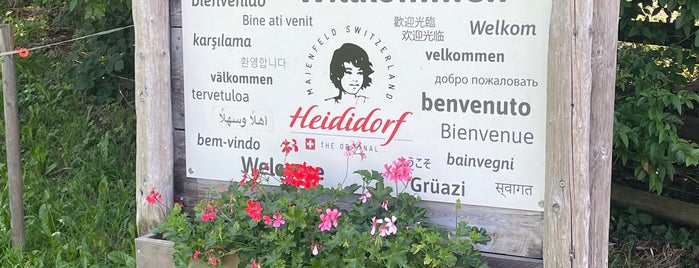 Heidihof Hotel Maienfeld is one of Lugares favoritos de Serdar😋.