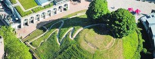 Oxford Castle Mound is one of A Guide To Oxford.