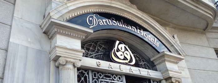 Daru Sultan Hotels Galata is one of Posti che sono piaciuti a Gökhan.