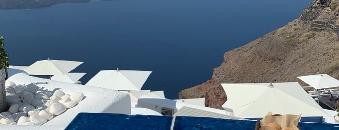 Iconic Santorini, a boutique cave hotel is one of Santorini.