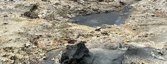 Qualibou Volcano is one of St Lucia.