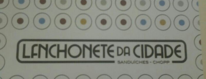 Lanchonete da Cidade is one of os mano pow.