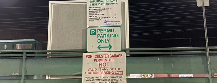 Metro North - Port Chester Train Station is one of My Places.