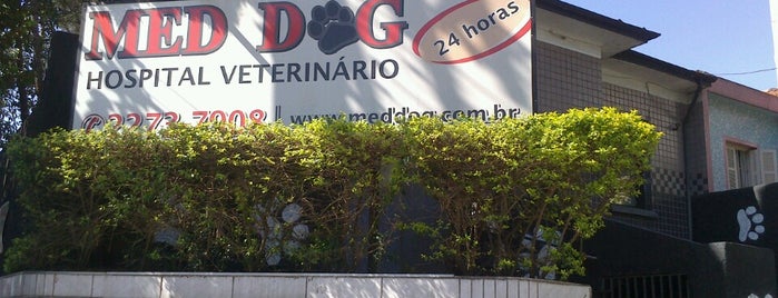 Med Dog Hospital Veterinário & Clínica Veterinária is one of Fernando'nun Beğendiği Mekanlar.